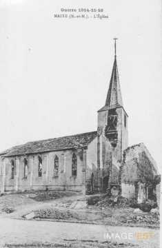 Eglise en ruines (Maixe)